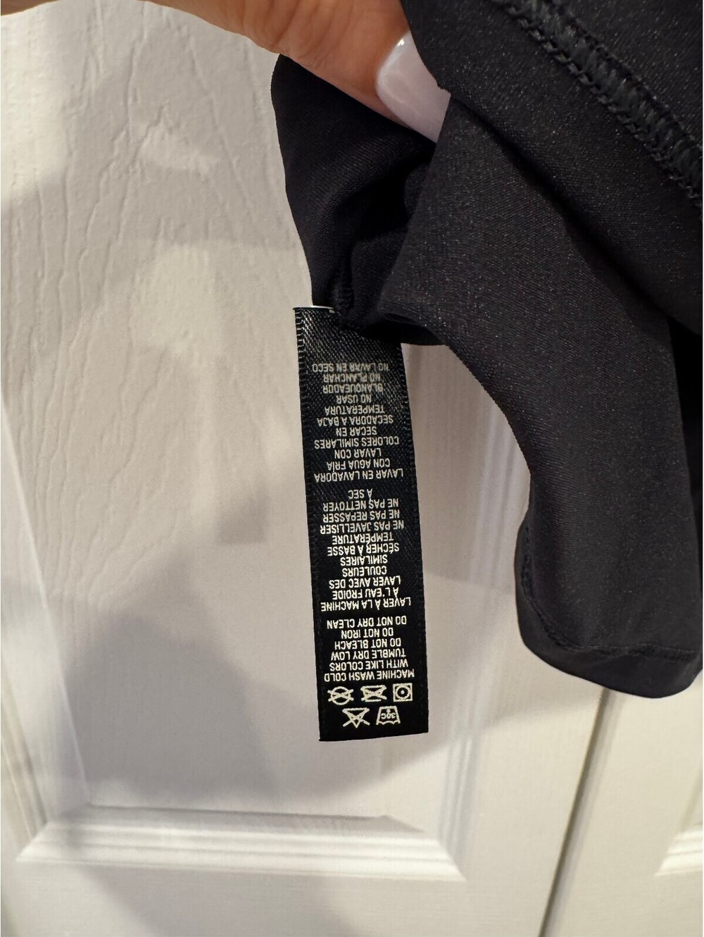 SKIMS Mens Modal Crewneck Tee Onyx — Size M